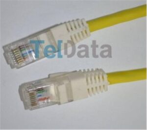 Teldata TLD-3000YS Cat6 30MT Sarı Utp Patch Kablo