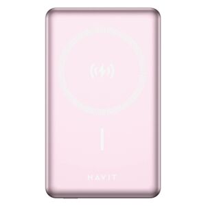 HAVIT PB5203 MAGESAFE 10.000MAH POWERBANK PEMBE