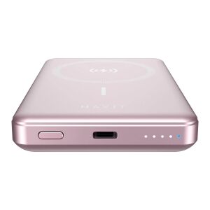HAVIT PB5203 MAGESAFE 10.000MAH POWERBANK PEMBE