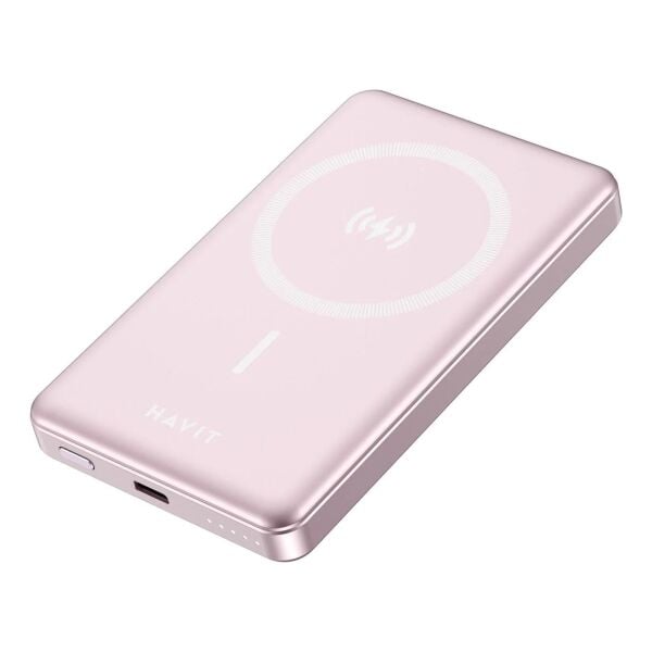 HAVIT PB5203 MAGESAFE 10.000MAH POWERBANK PEMBE