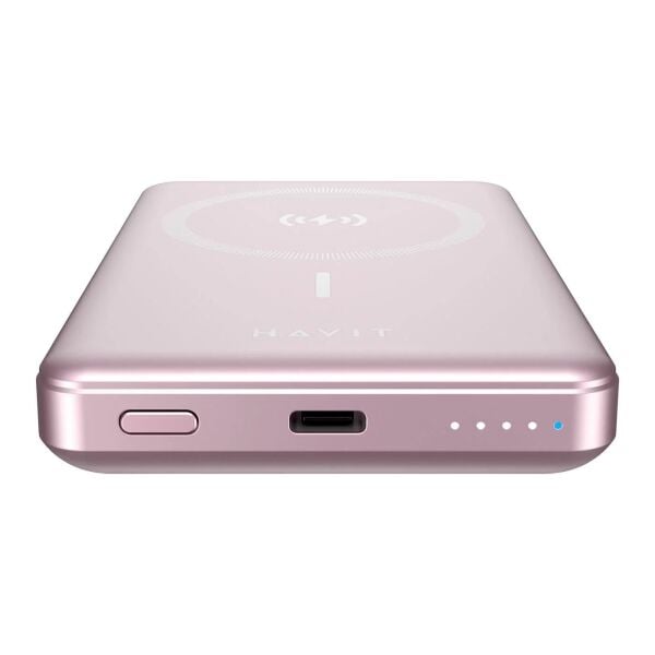 HAVIT PB5203 MAGESAFE 10.000MAH POWERBANK PEMBE