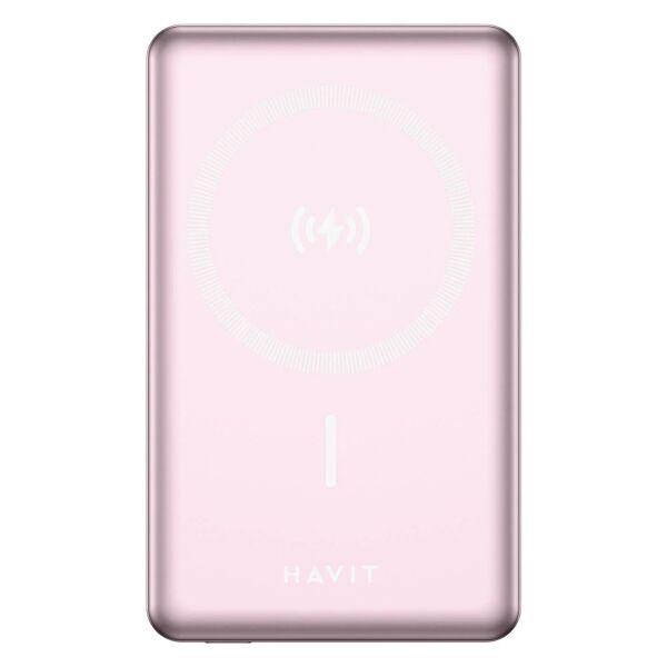 HAVIT PB5203 MAGESAFE 10.000MAH POWERBANK PEMBE