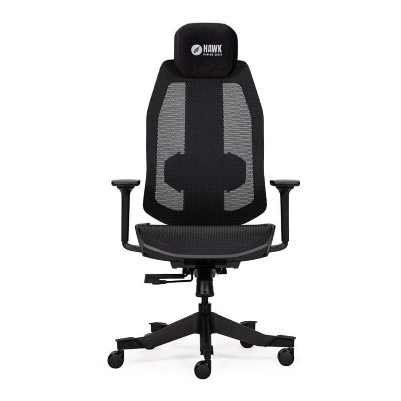 HAWK GAMING CHAIR NOVA FİLELİ SİYAH OYUNCU KOLTUĞU