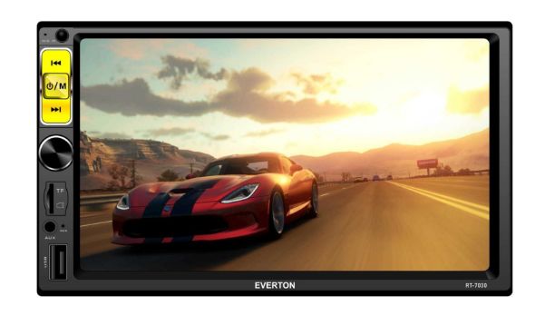 Everton Rt-7030 Mp5-Mp4-Mp3-DIVX-Usb-SD Cart Bluetooth İos 7''Hd Ekran 75WX4