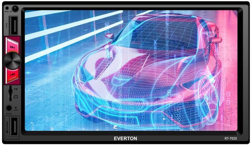 Everton Rt-7020 Mp5-Mp4-Mp3-DIVX-Usb-SD Cart Bluetooth İos 7''Hd Ekran 75WX4