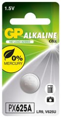 GP GPPX625A-2C1 Alkalin Tekli Blister LR9 Araç Kumanda Pili