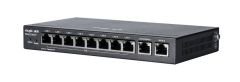 Ruijie-Reyee RG-EG210G-P 8 Port Poe+ 10-100-1000 Mbps Yönetilebilir Switch Çelik Kasa