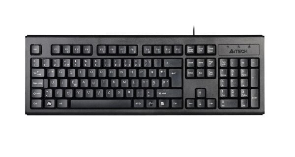 A4 Tech Km-720 Siyah F Tr Usb Kablolu Fn Multimedya Klavye