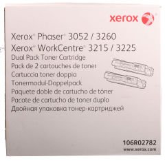 Xerox 106R02782 Phaser 3052-3260- WC 3215-3225 Dual Pack 6.000 Sayfa