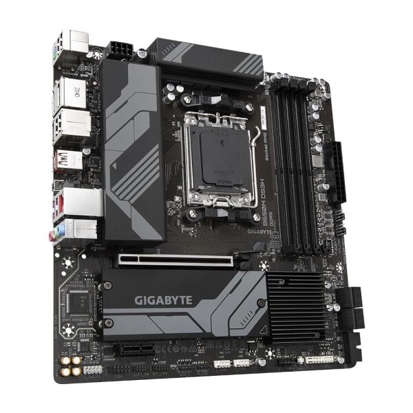 GIGABYTE B650M DS3H DDR5 6400MHZ(OC) M.2 mATX AM5