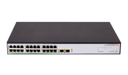 H3C S1600V2-26P-HPWR 24 PORT 10/100/1000 +2SFP 370W POE YÖNETİLEBİLİR  POE SWİTCH