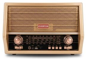 Everton Rt-606 Bluetooth Fm-Usb-Tf-Aux Şarjlı Nostaljik Radyo
