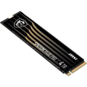MSI Spatium M480 Pro 4TB PCIe 4.0 NVMe M.2 7400/70