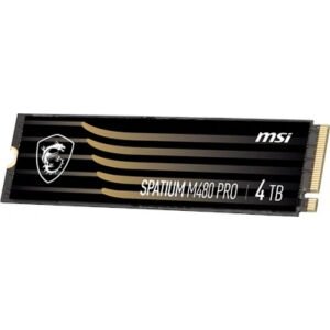 MSI Spatium M480 Pro 4TB PCIe 4.0 NVMe M.2 7400/70