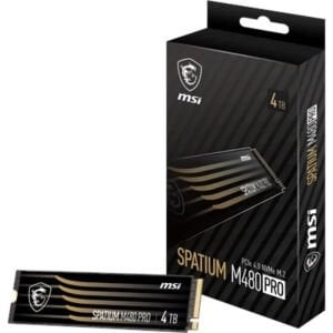 MSI Spatium M480 Pro 4TB PCIe 4.0 NVMe M.2 7400/70