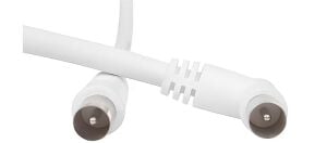 Vcom CV601R 10mt Analog Beyaz Tv Kablosu