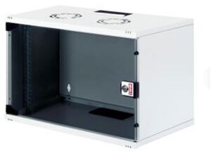 Lande LN-STB07U5440LG 7U 540x400 Ön Tek Cam Kapak Duvar Tip Boş Demonte Kabinet