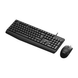 PHILIPS KABLOLU  KLAVYE&MOUSE SET SPT6237B SİYAH