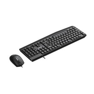 PHILIPS KABLOLU  KLAVYE&MOUSE SET SPT6237B SİYAH