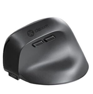 Dexim MW-060T Kablosuz & Bluetooth Şarj Edilebilir Ergonomik Dikey Mouse -DMA028