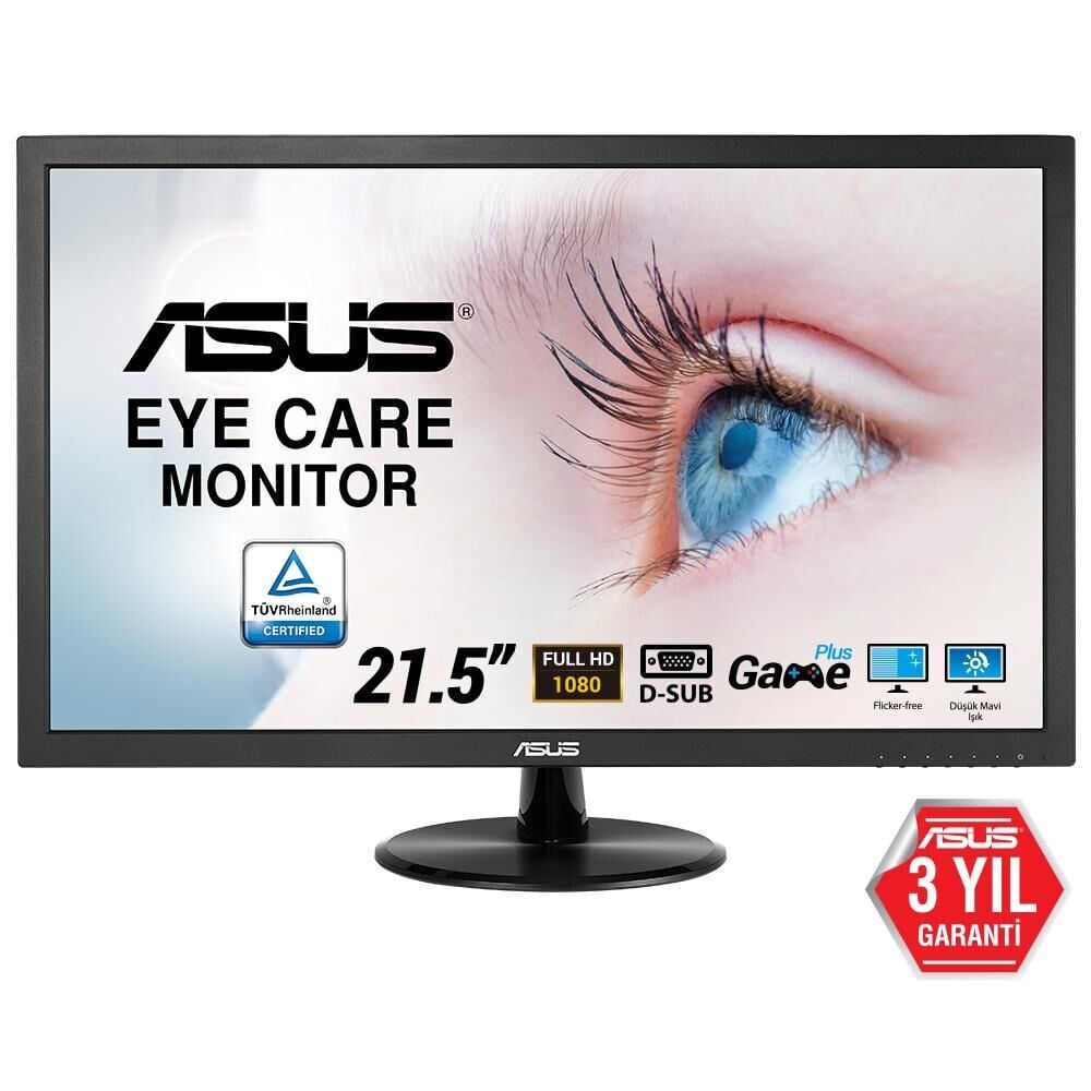 Asus 21.5'' Vp228De 1920X1080 5Ms Dsub Monitör