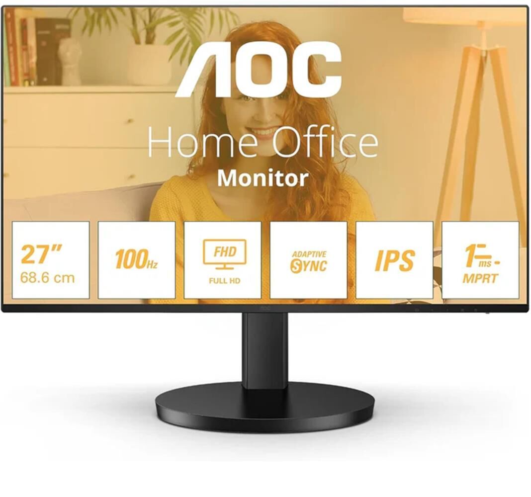 Aoc 27'' 27B3HA2 Fhd IPS 1ms 100HZ HDMI Dp LED Monitör