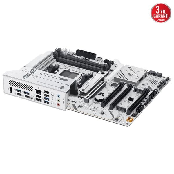 ASUS X870 MAX GAMING WIFI 7  AMD ANAKART BEYAZ