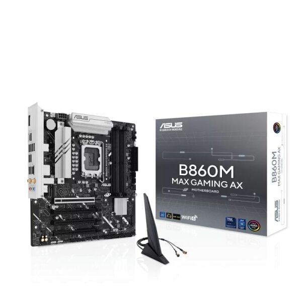 ASUS B860M MAX GAMING AX INTEL SOKET 1851 ANAKART
