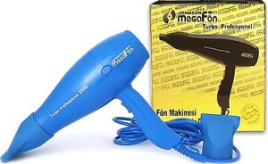 Johnson Megafön Mavi 3500 Profesyonel Turbo 2400 W Saç Kurutma Makinesi