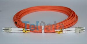 TELDATA TLD-LCLCOM31 LC-UPC-LC-UPC MM DX OM2 1 METRE FIBER OPTIK PATCHCORD