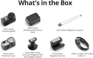 DJI OSMO NANO 64GB AKSIYON KAMERA