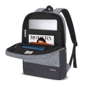 MACK MCE-1104 15.6'' UNICITY ECO NOTEBOOK SIRT ÇANTASI GRİ