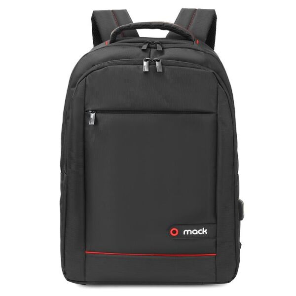 MACK MCC-006 15.6'' OFFICE USB GİRİŞLİ NOTEBOOK SIRT ÇANTASI SİYAH