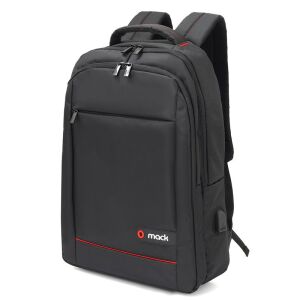 MACK MCC-006 15.6'' OFFICE USB GİRİŞLİ NOTEBOOK SIRT ÇANTASI SİYAH