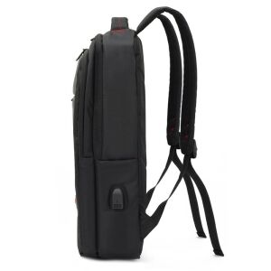MACK MCC-006 15.6'' OFFICE USB GİRİŞLİ NOTEBOOK SIRT ÇANTASI SİYAH