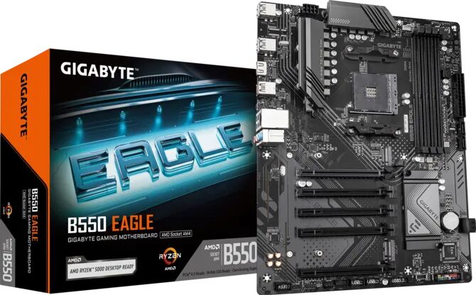 GIGABYTE B550 EAGLE DDR4 3200MHz HDMI M.2 ATX AM4