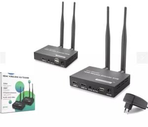 Hadron HDX1383 200mt Hdmi Wireless Kvm Extender Loop-Out Kablosuz 1080P (Audio and Video)