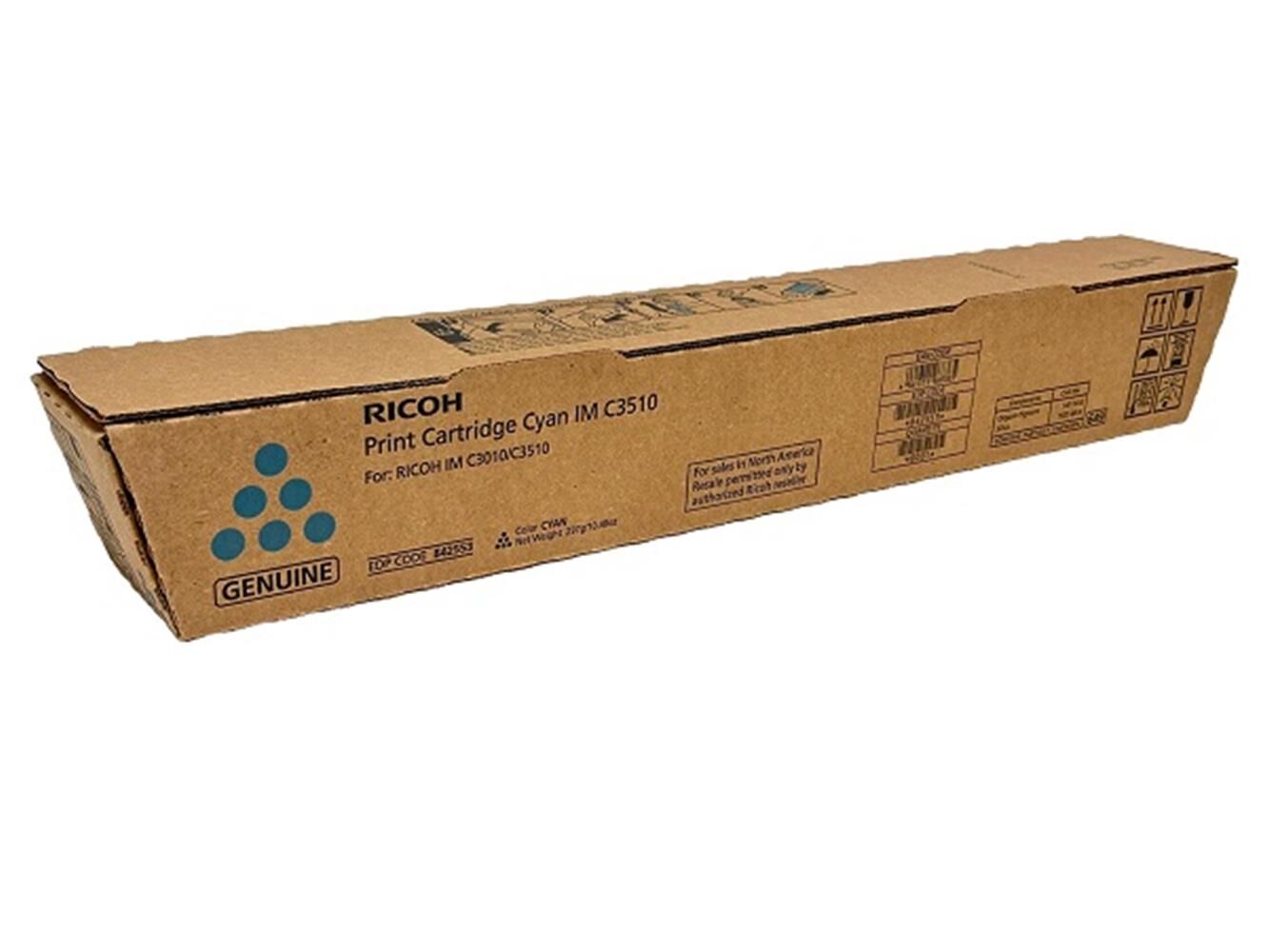 Ricoh IM C3510 Cyan Mavi Orjinal Fotokopi Toneri IM C3010-3510 28.000 Sayfa