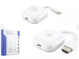 Hadron HDX1385 50mt Type-C Tx - Hdmi Rx Extender Kablosuz 1080p (Tv-Tablet-Projektör)