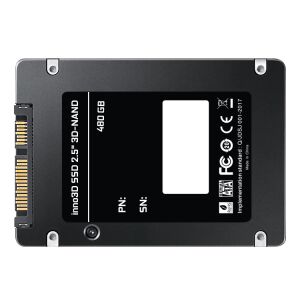 480GB INNO3D 3D-NAND SSD 510/480MB/s