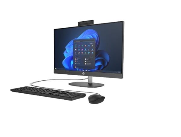 Hp ProOne 240 G10 D36C6ET Ultra 7 155U 16GB 512GB SSD 23.8'' Siyah FreeDOS All In One PC