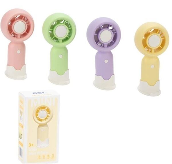 CSL F2 Şarjlı Mini Fan Mor
