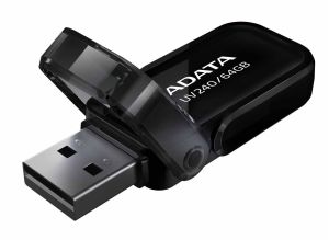 Adata AUV240-32G 32GB USB2.0 Siyah Flash Bellek