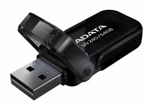 Adata AUV240-32G 32GB USB2.0 Siyah Flash Bellek
