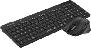 A4 TECH FG2400 Q SILENT 2.4 GHZ AİR2 SİYAH KLAVYE+MOUSE