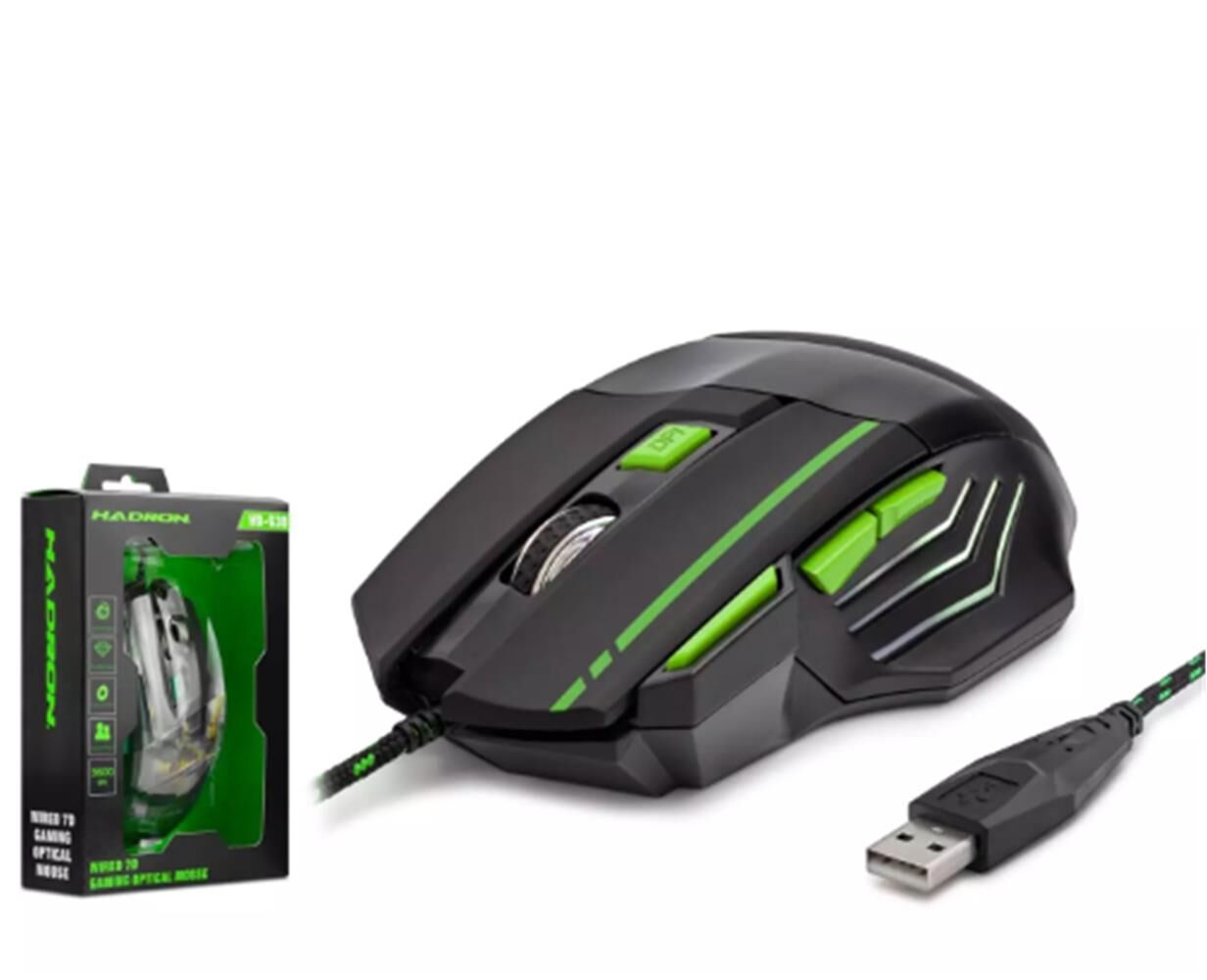 Hadron Hd-G30 7 Buttons RGB 3600 DPI Usb Oyuncu Mouse (1,44cm Kablo Uzunluğu)