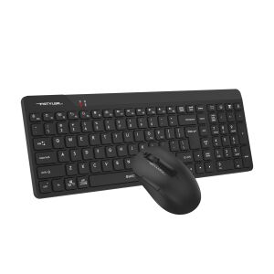 A4 TECH FG2300 Q SILENT 2.4 GHZ AİR2 SİYAH KLAVYE+MOUSE