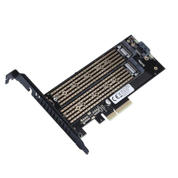 Dark DK-AC-PEM2X2 SATA + NVMe M.2 SSD PCI-E Kartı