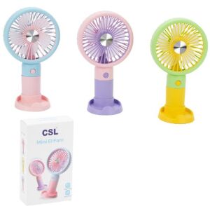 CSL XF Şarjlı Mini Fan Pembe