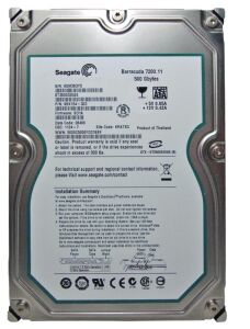 Seagate 500GB ST3500320AS 7200Rpm 32Mb Sata 3.0Gb-S 3.5 Harddisk (İthalat)